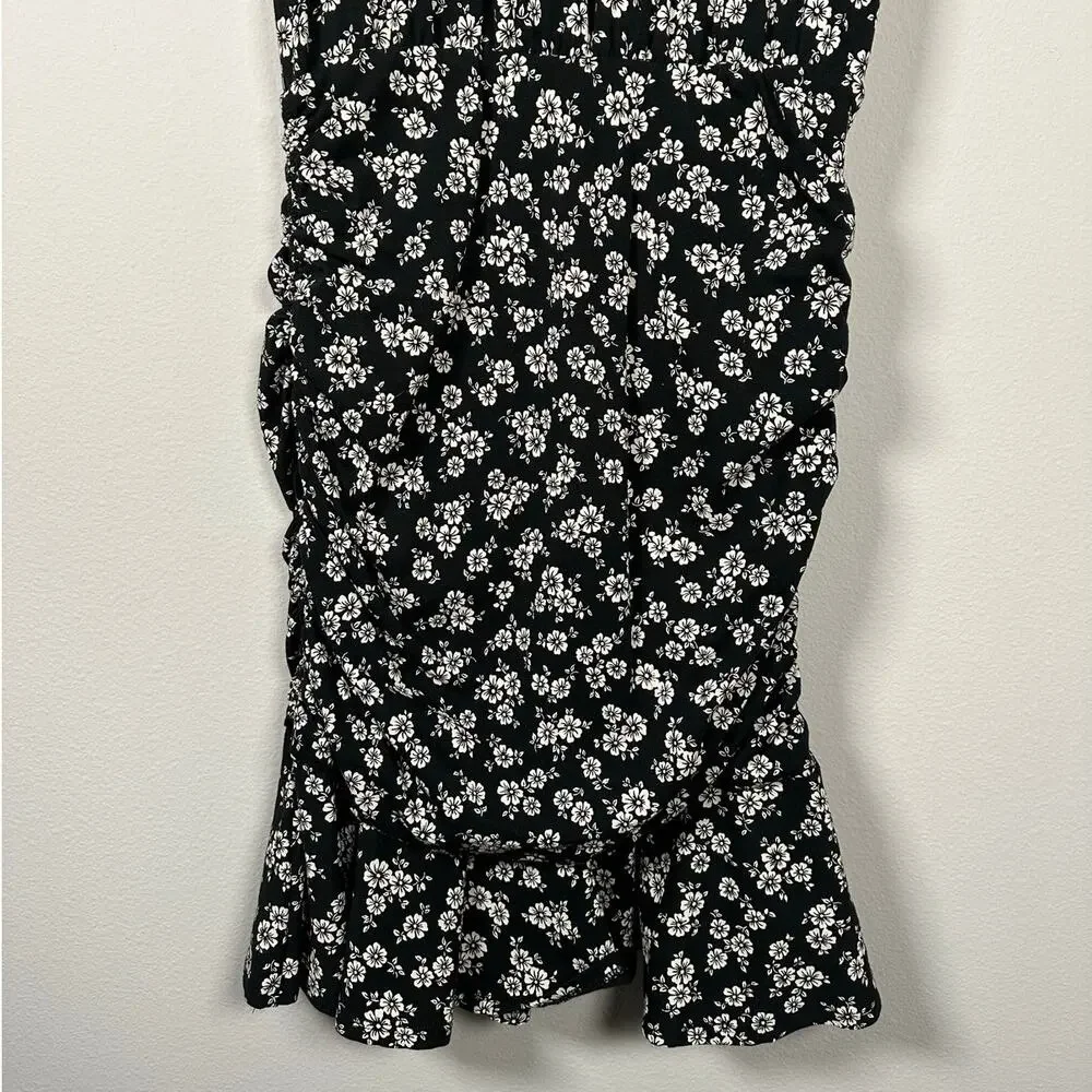 Veronica Beard Black and White Floral Mini Dress - Picture 10 of 13